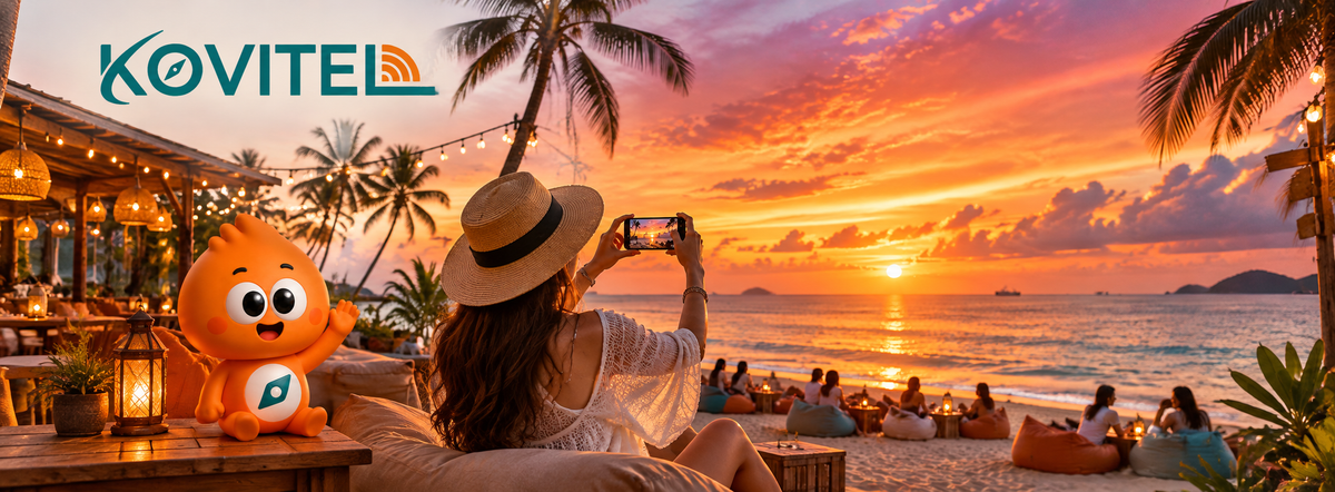 Top 10 Sunset Cafes and Photo Spots in Phu Quoc (and How to Stay Connected on Remote Beaches)