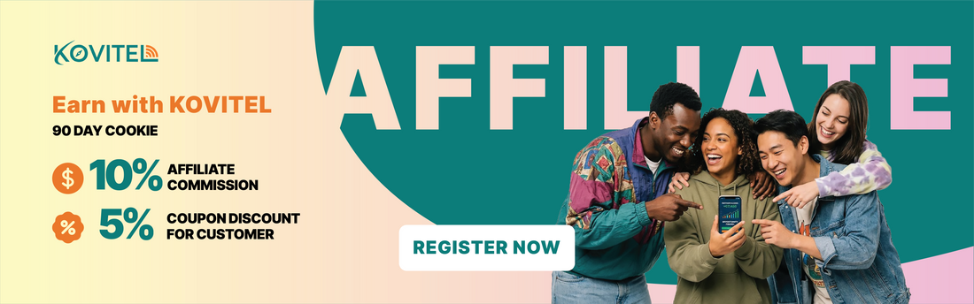 KOVITEL Affiliate Program, Supercharge Your Earnings