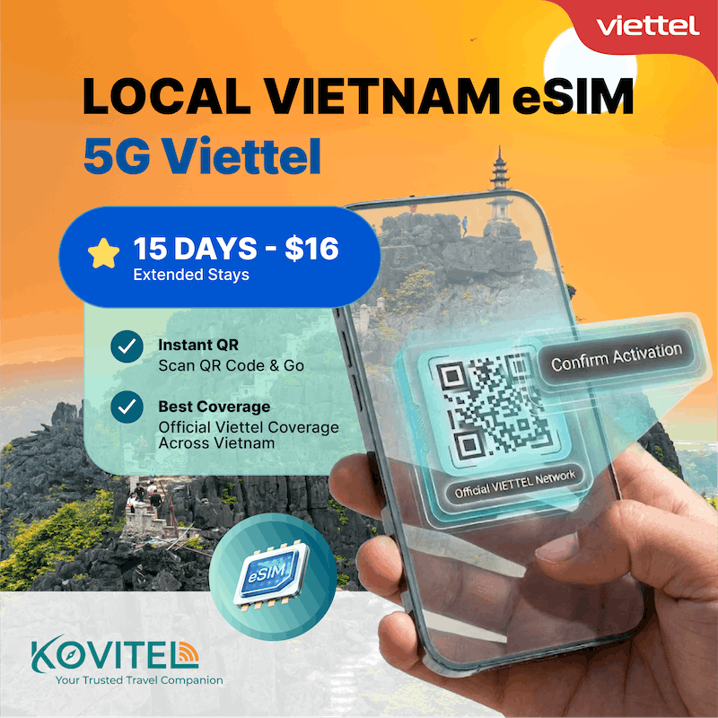 eSim 5G Viettel | Local Vietnam eSim