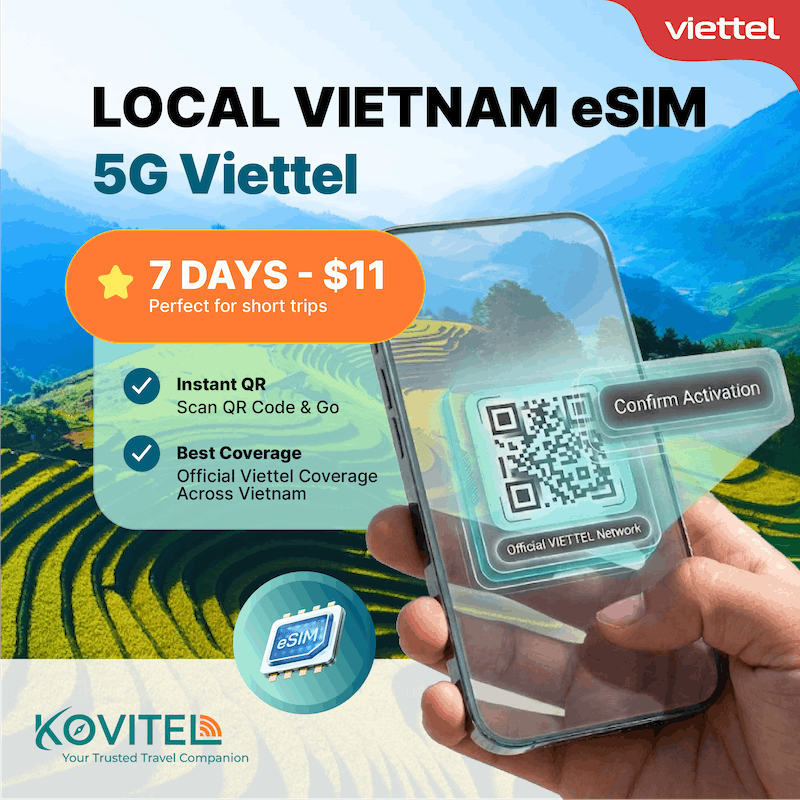 eSim 5G Viettel | Local Vietnam eSim